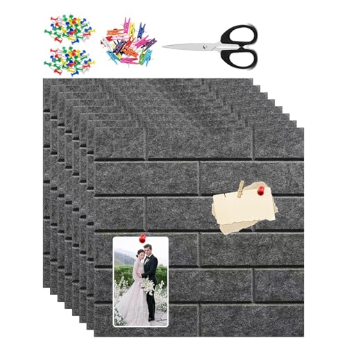 SVCEQZE Wand Pinnwand,Filz-Pinnwandkacheln Für Die Wand | Multifunktionale Selbstklebende Dekoration Für Post, Kalender, Notizen & Bilder SVCEQZE Wand Pinnwand,Filz-Pinnwandkacheln Für Die Wand | Multifunktionale Selbstklebende Dekoration Für Post, Kalender, Notizen & Bilder von SVCEQZE