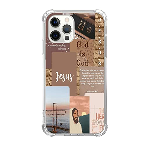 SVNICFYA Christlicher Vers Collage Handyhülle für iPhone 14 Pro, Ästhetische christliche positive Zitate Cover für Mädchen Jungen Frauen Männer, Weiche TPU Stoßfeste Hülle für iPhone 14 Pro SVNICFYA Christlicher Vers Collage Handyhülle für iPhone 14 Pro, Ästhetische christliche positive Zitate Cover für Mädchen Jungen Frauen Männer, Weiche TPU Stoßfeste Hülle für iPhone 14 Pro von SVNICFYA