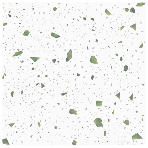 Vinyl-Bodenbelag, abziehen und aufkleben, 30 x 30 cm, Küchenrückwände, wasserdicht, abnehmbar, dekorative Fliesenaufkleber 10 Stück (Lichtgrün) von SVNOOC