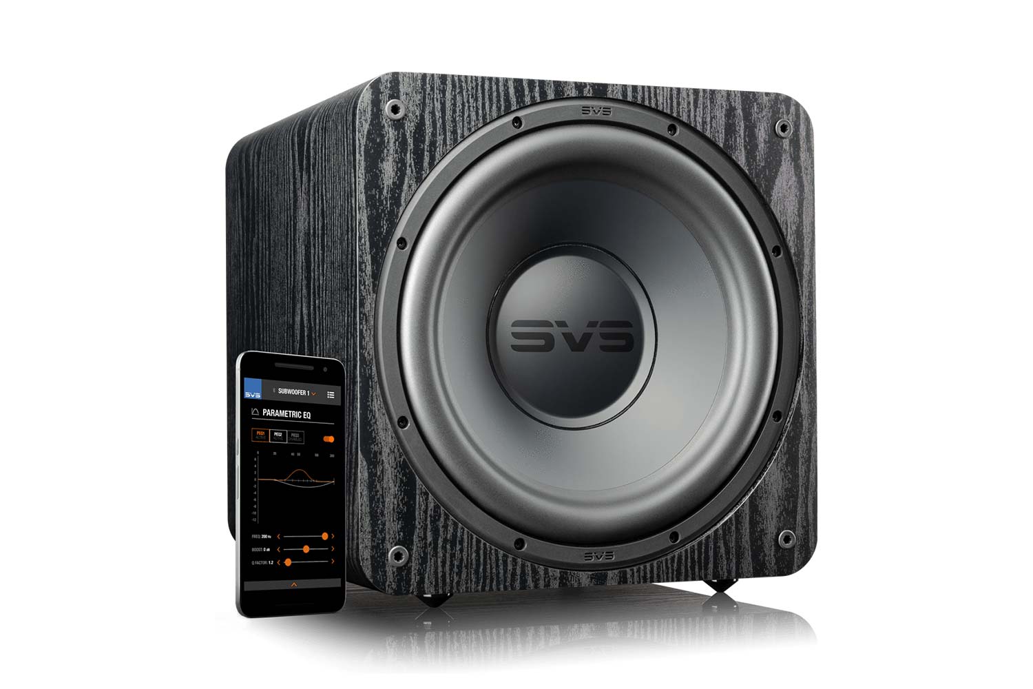 SVS SB-1000 Pro Subwoofer - Esche schwarz SVS SB-1000 Pro Subwoofer - Esche schwarz von SVS