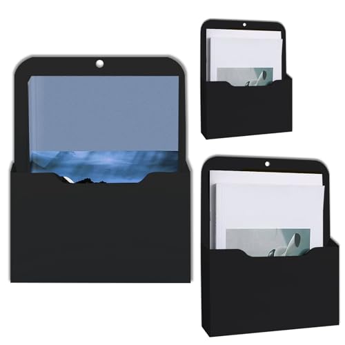 3 Stück Magnetischer Aktenhalter, 3 Größen, Bürobedarf Aufbewahrung A4 Papiere Briefhalter, Magnetischer Papierhalter Dokumentenhalter, Aktenordner-Organizer, für Whiteboards, Zuhause, Schwarz 3 Stück Magnetischer Aktenhalter, 3 Größen, Bürobedarf Aufbewahrung A4 Papiere Briefhalter, Magnetischer Papierhalter Dokumentenhalter, Aktenordner-Organizer, für Whiteboards, Zuhause, Schwarz von SVUPUE