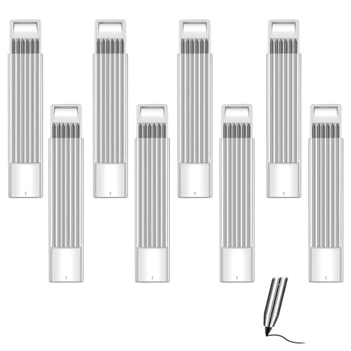 SVUPUE 48 Stück 2,8 mm HB Bruchfeste Bleistiftminen für Zimmermannsbleistift, Tischler Bleistift Ersatzminen, Wiederverwendbare, Tischler Bleistift Ersatzminen für Architekt Zeichnen, Schwarz SVUPUE 48 Stück 2,8 mm HB Bruchfeste Bleistiftminen für Zimmermannsbleistift, Tischler Bleistift Ersatzminen, Wiederverwendbare, Tischler Bleistift Ersatzminen für Architekt Zeichnen, Schwarz von SVUPUE