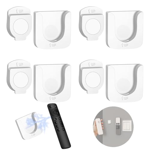 SVUPUE 4 Stück Magnetische Fernbedienungshalter, Starker Magnethalterung Fernbedienungshalter, Magnetische Wandhalterung für Fernbedienung, für Haus, Büro und Schule, Ohne Bohrlöcher, Weiß SVUPUE 4 Stück Magnetische Fernbedienungshalter, Starker Magnethalterung Fernbedienungshalter, Magnetische Wandhalterung für Fernbedienung, für Haus, Büro und Schule, Ohne Bohrlöcher, Weiß von SVUPUE