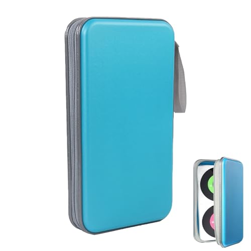 SVUPUE CD Tasche, CD DVD Discs Aufbewahrungstasche für 80 Discs, CD Aufbewahrungstasche für Auto und Zuhause, Blau SVUPUE CD Tasche, CD DVD Discs Aufbewahrungstasche für 80 Discs, CD Aufbewahrungstasche für Auto und Zuhause, Blau von SVUPUE