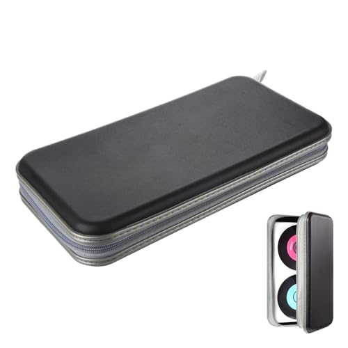 SVUPUE CD Tasche, CD DVD Discs Aufbewahrungstasche für 80 Discs, CD Aufbewahrungstasche für Auto und Zuhause, Schwarz SVUPUE CD Tasche, CD DVD Discs Aufbewahrungstasche für 80 Discs, CD Aufbewahrungstasche für Auto und Zuhause, Schwarz von SVUPUE