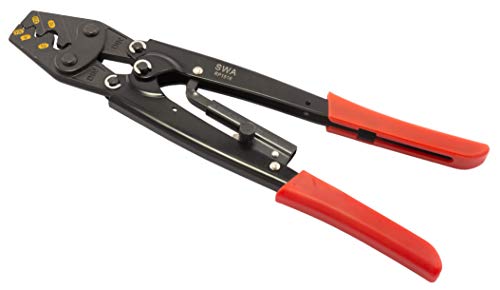 RP1516 Ratschen-Crimpzange für unisolierte Kabelschuhe 1,5 mm² bis 16 mm² RP1516 Ratschen-Crimpzange für unisolierte Kabelschuhe 1,5 mm² bis 16 mm² von SWA