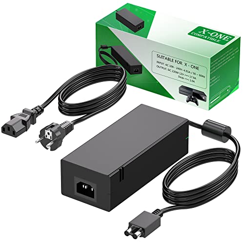 Netzteil Brick for Xbox One, 【Worldwide】 AC Power Ersatz Ladegerät Charger Brick für Xbox One,100-240V Voltage von SWANPOW