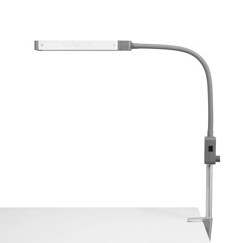 GLAMCOR - Arbeitslampe Reveal LED Armleuchte mit Tischklemmbügel für Video, Makeup, Fotografie, TikTok von SWAVGO