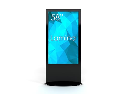 SWEDX Lamina, Digital Signage Display Stele 147 cm (58 Zoll) schwarz 4K in 4K Out von SWEDX