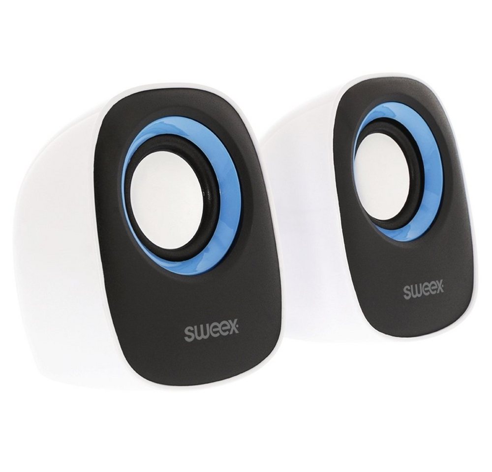 SWEEX Lautsprecher Set – Kompakte USB-Mini-Lautsprecher für Unterwegs Portable-Lautsprecher (kompakte Größe) SWEEX Lautsprecher Set – Kompakte USB-Mini-Lautsprecher für Unterwegs Portable-Lautsprecher (kompakte Größe) von SWEEX
