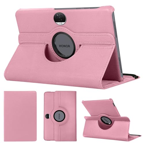 SWEIMEN Hülle Kompatibel mit Honor Pad 9 12 Zoll Tablette, PU Lederhülle 360° Drehbar Multi-Winkel Schutz Ständer Schutzhülle von SWEIMEN
