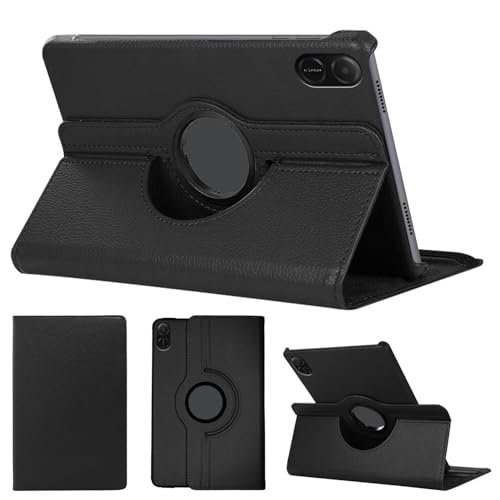 SWEIMEN Hülle Kompatibel mit Honor Pad X8a 11" Tablette, PU Lederhülle 360° Drehbar Multi-Winkel Schutz Ständer Schutzhülle von SWEIMEN