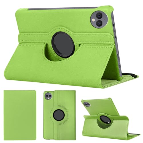 SWEIMEN Hülle Kompatibel mit Huawei MatePad Pro 12.2 (2024) Tablette, PU Lederhülle 360° Drehbar Multi-Winkel Schutz Ständer Schutzhülle von SWEIMEN