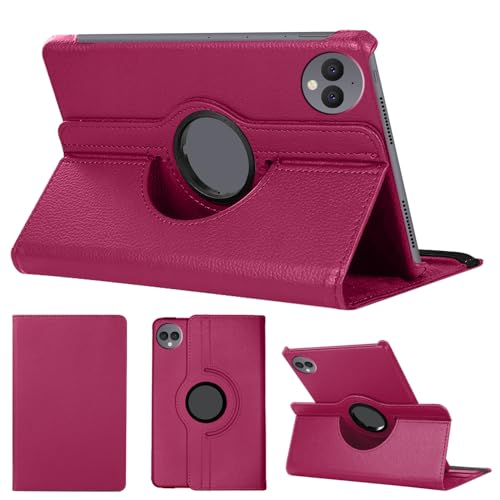 SWEIMEN Hülle Kompatibel mit Huawei MatePad Pro 12.2 (2024) Tablette, PU Lederhülle 360° Drehbar Multi-Winkel Schutz Ständer Schutzhülle von SWEIMEN