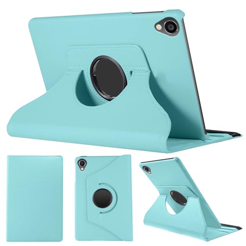 SWEIMEN Hülle Kompatibel mit Huawei MediaPad M6 8.4 Zoll Tablette, PU Lederhülle 360° Drehbar Multi-Winkel Schutz Ständer Schutzhülle von SWEIMEN