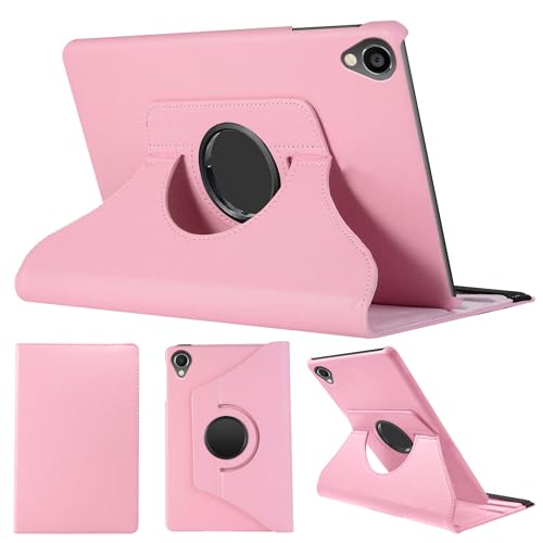 SWEIMEN Hülle Kompatibel mit Huawei MediaPad M6 8.4 Zoll Tablette, PU Lederhülle 360° Drehbar Multi-Winkel Schutz Ständer Schutzhülle von SWEIMEN
