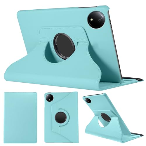 SWEIMEN Hülle Kompatibel mit Xiaomi Redmi Pad SE 8.7 Tablette, PU Lederhülle 360° Drehbar Multi-Winkel Schutz Ständer Schutzhülle von SWEIMEN