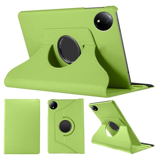 SWEIMEN Hülle Kompatibel mit Xiaomi Redmi Pad SE 8.7 Tablette, PU Lederhülle 360° Drehbar Multi-Winkel Schutz Ständer Schutzhülle von SWEIMEN