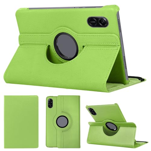 SWEIMEN Hülle für Honor Pad X8 Pro/Honor Pad X9 11,5 Zoll Tablet, PU Lederhülle 360° Drehbar Multi-Winkel Schutz Ständer Schutzhülle von SWEIMEN