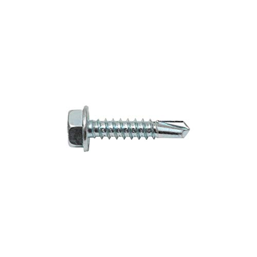 Bohrschrauben 6.3 mm 25 mm Sechskant DIN 7504-K Stahl verzinkt 200 Stück SWG Bohrschrauben 6.3 mm 25 mm Sechskant DIN 7504-K Stahl verzinkt 200 Stück SWG von SWG