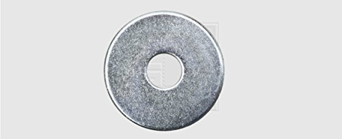 Flachrosette Innendurchmesser: 6.4 mm M6 Stahl verzinkt 100 Stück SWG von SWG