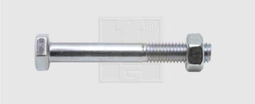 SWG 78810010 Sechskantschraube 8mm 100mm Außensechskant DIN 601 Stahl verzinkt 50St. SWG 78810010 Sechskantschraube 8mm 100mm Außensechskant DIN 601 Stahl verzinkt 50St. von SWG