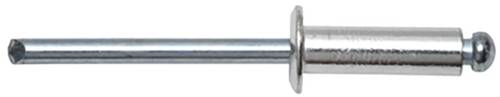 SWG 9374855 Flachrundniete (Ø x L) 4mm x 8mm Aluminium 100St. von SWG