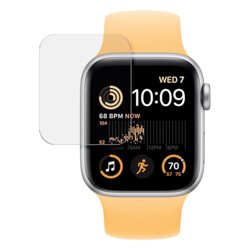 SWIDO Displayschutzfolie für Apple Watch SE 2022 40mm [3 Stück] Anti-Reflex MATT Entspiegelnd, Extrem Kratzfest, Folie, Displayschutz, Schutzfolie, Panzerfolie von SWIDO