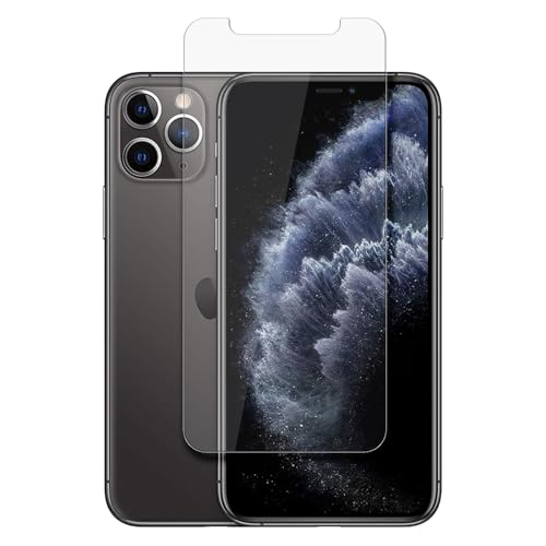 SWIDO Displayschutzfolie für Apple iPhone 11 Pro [3 Stück] Anti-Reflex MATT Entspiegelnd, Extrem Kratzfest, Folie, Displayschutz, Schutzfolie, Panzerfolie von SWIDO