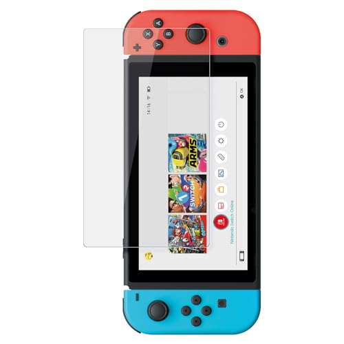 SWIDO Displayschutzfolie für Nintendo Switch [3 Stück] Anti-Reflex MATT Entspiegelnd, Extrem Kratzfest, Folie, Displayschutz, Schutzfolie, Panzerfolie von SWIDO