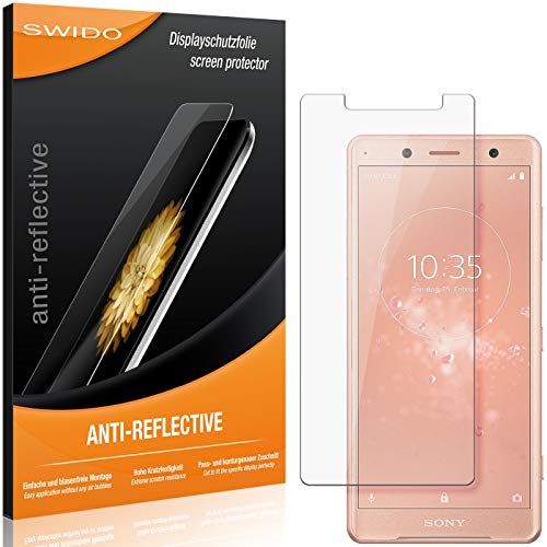 SWIDO Displayschutzfolie für Sony Xperia XZ2 Compact [3 Stück] Anti-Reflex MATT Entspiegelnd, Extrem Kratzfest, Folie, Displayschutz, Schutzfolie, Panzerfolie von SWIDO