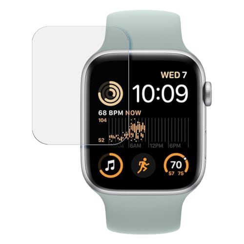 SWIDO 4 Stück, Panzer Schutz Folie kompatibel mit Apple Watch SE 2022 44mm, Displayschutz, Glasschutz, Ultra-klar, Made in Germany von SWIDO