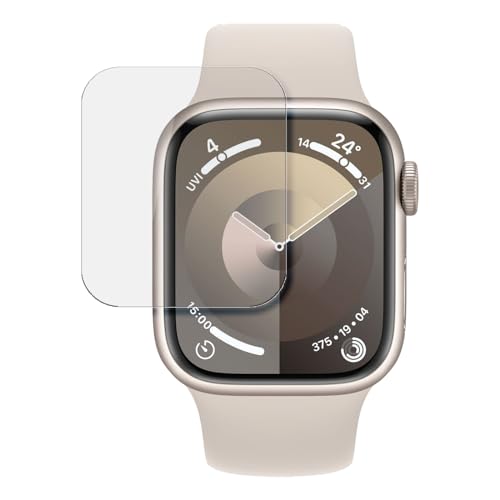 SWIDO Displayschutz kompatibel mit Apple Watch Series 9 41mm [4 Stück] Anti-Reflex MATT Entspiegelnd, Hoher Härtegrad, Glasfolie, Schutzfolie, Displayschutzfolie, Panzerglas Folie von SWIDO