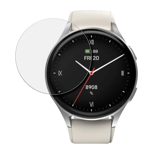 SWIDO Displayschutzfolie für Hama Smartwatch 8900 GPS [3 Stück] Kristall-Klar, Extrem Kratzfest, Schutz vor Kratzer, Folie, Glasfolie, Displayschutz, Schutzfolie, Panzerfolie von SWIDO