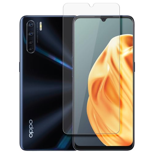 SWIDO Panzer Schutz Glas kompatibel mit Oppo A91, Displayschutzfolie, Ultra-klar, Made in Germany von SWIDO