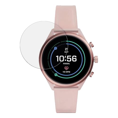 SWIDO Schutzfolie für Fossil Sport Smartwatch 41mm [2 Stück] Anti-Reflex MATT Entspiegelnd, Hoher Härtegrad, Schutz vor Kratzer/Folie, Displayschutz, Displayschutzfolie, Panzerglas-Folie von SWIDO