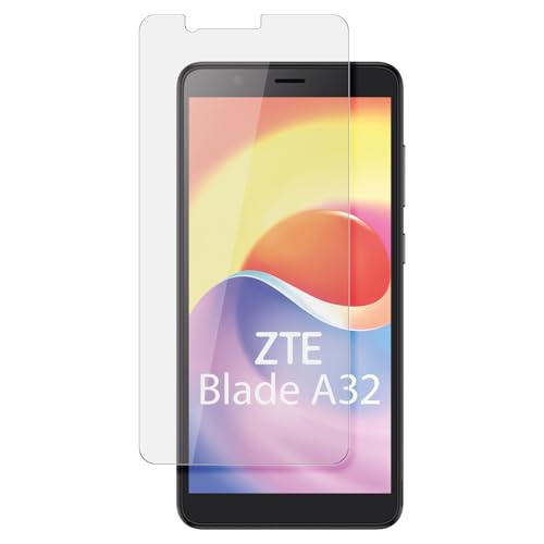 SWIDO Schutzfolie kompatibel mit ZTE Blade A32 [2 Stück] Kristall-Klar, Hoher Härtegrad, Schutz vor Kratzer, Glasfolie, Displayschutz, Displayschutzfolie, Panzerglas-Folie von SWIDO