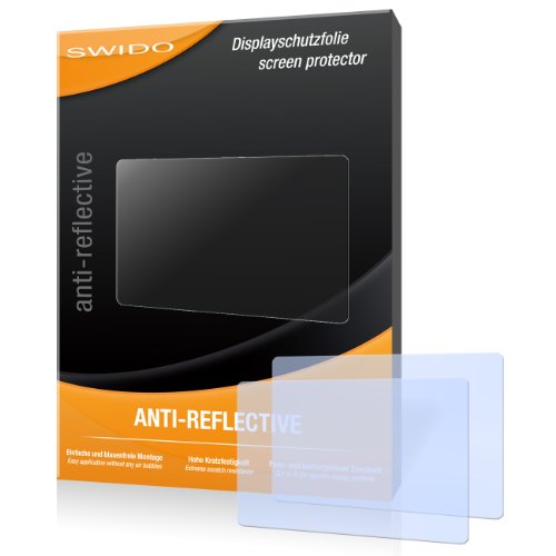 SWIDO X023745 Anti-reflektierende hartbeschichtet Displayschutzfolie für Samsung NX210/NX-210 (2-er Pack) von SWIDO