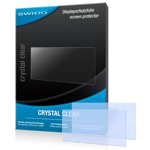SWIDO Y023137 kristallklar hartbeschichtet Displayschutzfolie für Canon IXUS 300HS/300-HS (2-er Pack) von SWIDO