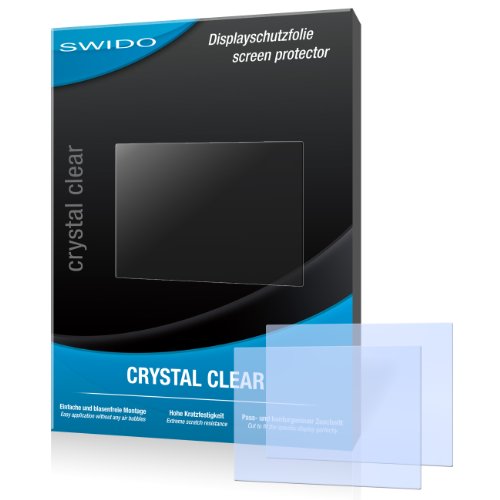 SWIDO Y023679 kristallklar hartbeschichtet Displayschutzfolie für Fujifilm Finepix F850EXR/F-850EXR/F850 EXR (2-er Pack) von SWIDO