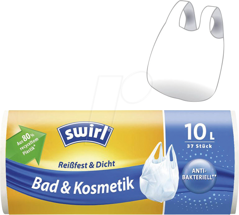 SWIRL 4341 - Swirl Kosmetikbeutel 37 Stk, 10 Liter von SWIRL