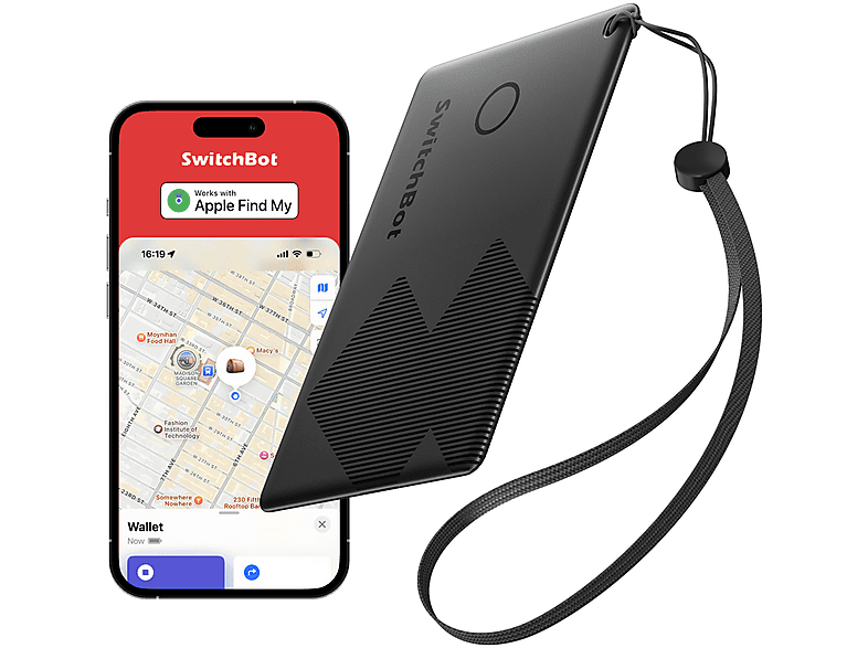 SWITCHBOT Geldbörsen Tracker-Karte, Schwarz SWITCHBOT Geldbörsen Tracker-Karte, Schwarz von SWITCHBOT
