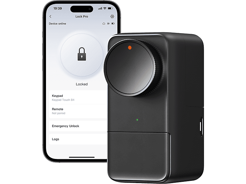 SWITCHBOT Smart Lock Pro Smartes elektronisches Türschloss, Schwarz SWITCHBOT Smart Lock Pro Smartes elektronisches Türschloss, Schwarz von SWITCHBOT