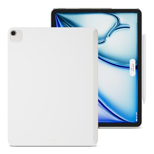 SwitchEasy CoverBuddy Lite für iPad Air 13 Zoll 2024 – iPad Air Hülle kompatibel mit Magic Keyboard für iPad Air (M2) – Weiß von SWITCHEASY