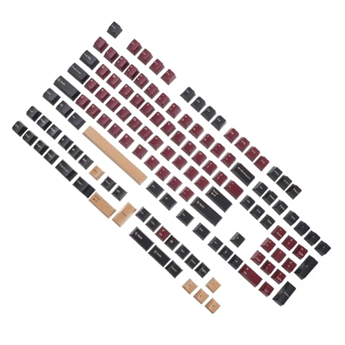 SWOOMEY 1 Satz 136 Stück Tastenkappe Tastaturkappen Benutzerdefinierte Tastatur Mechanische Tastatur Computerzubehör Computertastaturen Computer Tastatur Schulmaterial Pbt Sublimation von SWOOMEY