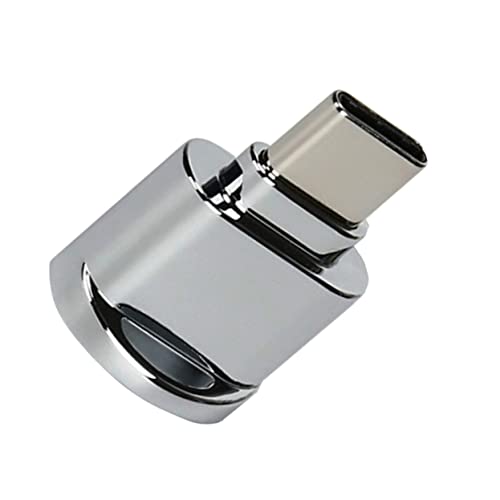 SWOOMEY 1 Stück Typ C Kartenleser C Speicherkartenadapter Plug In U Disk Telefonleser Vielseitiger Leser Zinklegierungsleser Tragbarer Leser Computerkonverter Aluminiumgehäuse Silber SWOOMEY 1 Stück Typ C Kartenleser C Speicherkartenadapter Plug In U Disk Telefonleser Vielseitiger Leser Zinklegierungsleser Tragbarer Leser Computerkonverter Aluminiumgehäuse Silber von SWOOMEY