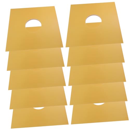SWOOMEY 10 Stück Schallplattenhülle Außenhüllen Für Schallplatten Plattencover Vinyl Fall Albumcover Ärmel Verschieden Aufzeichnen Außenschutz Aufnehmen Yellow Kraftpapier SWOOMEY 10 Stück Schallplattenhülle Außenhüllen Für Schallplatten Plattencover Vinyl Fall Albumcover Ärmel Verschieden Aufzeichnen Außenschutz Aufnehmen Yellow Kraftpapier von SWOOMEY