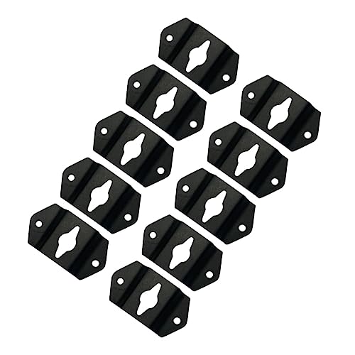 SWOOMEY 10Stücke Lautsprecher Haken Wandhalterung für Audio Lautsprecher Stabil Langlebig für Surround Sound Boxen Kleine Lautsprecher von SWOOMEY