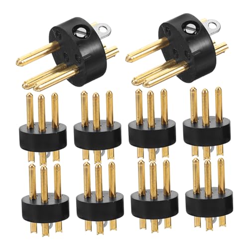 SWOOMEY 10Stücke Pin Xlr Stecker Adapter für Mikrofone Kompatibel mit Ktv Audioverbindungen Einfach zu Installieren und Zuverlässig Mikrofon und Aufnahmegeräte SWOOMEY 10Stücke Pin Xlr Stecker Adapter für Mikrofone Kompatibel mit Ktv Audioverbindungen Einfach zu Installieren und Zuverlässig Mikrofon und Aufnahmegeräte von SWOOMEY