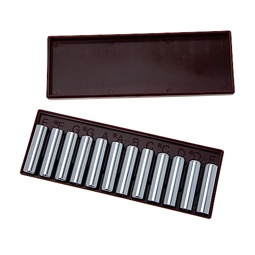 SWOOMEY 12 Stück Schallkalibrierung Flöte Violine Stimmgerät Für Musikinstrumente Also Geigenstimmer Chromatisches Stimmgerät Tuner Instrumenten-tuning-tool Silver Kupfer SWOOMEY 12 Stück Schallkalibrierung Flöte Violine Stimmgerät Für Musikinstrumente Also Geigenstimmer Chromatisches Stimmgerät Tuner Instrumenten-tuning-tool Silver Kupfer von SWOOMEY